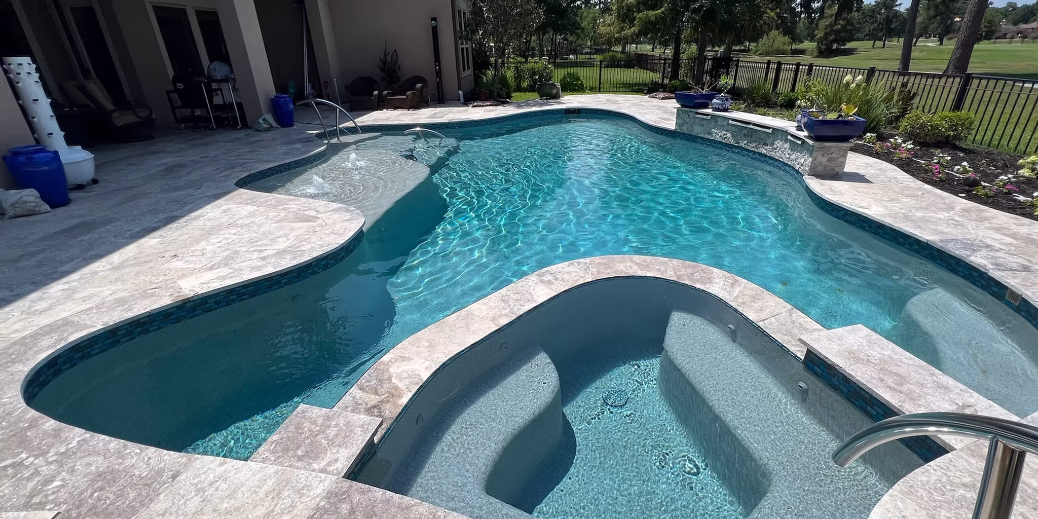 Pool water